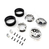 Axial 1.9 Raceline Daytona Beadlock Wheels Chrome 2pcs