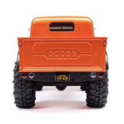 Axial SCX24 40s 4 Door Dodge Power Wagon Rock RC Crawler Orange AXI00007T1