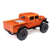 Axial SCX24 40s 4 Door Dodge Power Wagon Rock RC Crawler Orange AXI00007T1