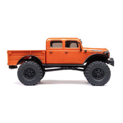 Axial SCX24 40s 4 Door Dodge Power Wagon Rock RC Crawler Orange AXI00007T1