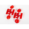 Axial AXI230013 Red Tail Light Lens 2pcs UMG 6x6