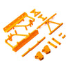 Axial AXI231029 Cage Supports Battery Tray Orange RBX10