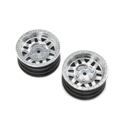 Axial AXI43001 1.9 KMC Machete Wheel - Satin Silver 2pcs