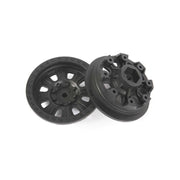 Axial AXI43004 1.9 3 Piece Raceline Monster Beadlock Wheels Black 2pcs