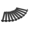 Axial AXIC0124 Hex Tap Button Head Screw M3x18mm Black (10) AXA438