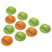 Axial AXIC2014 Gate Marker Set Green/Orange 10 Pieces AX12014
