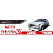 Aoshima 020092 1/24 TRD AE86 Corolla Levin '83 Toyota