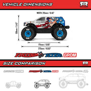 Arrma Freedom Flyer Grom 1/16 4x4 RC Monster Truck