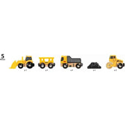 BRIO Construction Vehicles 5 Pieces