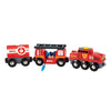 BRIO Rescue Firefighting Train 4 Pieces