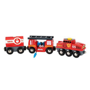 BRIO Rescue Firefighting Train 4 Pieces