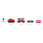 BRIO Rescue Firefighting Train 4 Pieces