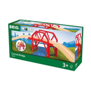 BRIO 33699 Curved Bridge 4pc