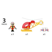 BRIO 33797 Firefighter Helicopter 3pc