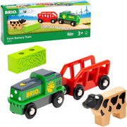 Brio 36018 Farm Battery Train 4pc