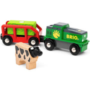 Brio 36018 Farm Battery Train 4pc