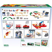 BRIO 36025 Rescue Team Train Set 44pc