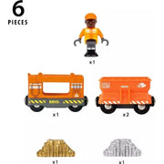 BRIO 36049 Gold Cargo Train 6 pc