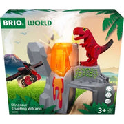 Brio 36092 Dinosaur Erupting Volcano 5pc