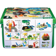 BRIO 36104 Dinosaur Deluxe Set 45 pc