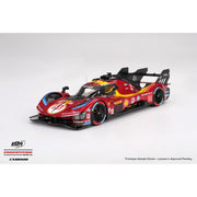 BBR CS18008 1/18 Ferrari 499P No.51 Ferrari AF Corse 2025 WEC Qatar 1812km 3rd Place