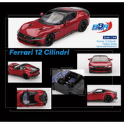 BBR FER64033 1/64 Ferrari 12 Cilindri Rosso Imola