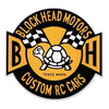 Blockhead Motors Emblem Sticker