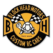 Blockhead Motors Emblem Sticker