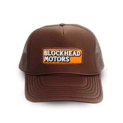 Blockhead Motors Blockhead Motors Mesh Cap 02 Embroidered Logo brown