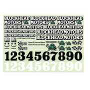 Blockhead Motors Blockhead Motors Original Decal Sheet Ver.4