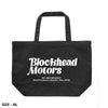 Blockhead Motors Script Logo Tote Bag Black ML