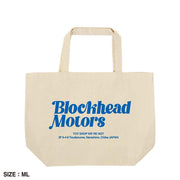 Blockhead Motors Standard Tote Bag Natural ML