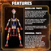 Blokees Figures 73208 Ultraman Shining Version 08 Phoenix Brave Blind Box (1 Random Figure)