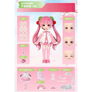 Blokees 73540 Hatsune Miku DaaLaMode Series-Sakura Miku Model Kit