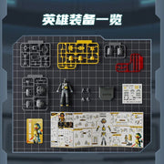 Blokees Figures 85001 Hero Infinity Armor Version 01 Monkey King Battle Suit Model Kit