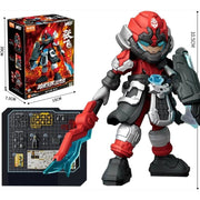 Blokees Figures 85021 Hero Infinity Armor Version 15 Zhang Fei Model Kit