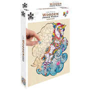 Puzzle Master Unicorn Wooden Jigsaw Puzzle 129pc