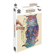 Puzzle Master Owl Wooden Jigsaw Puzzle 129pc