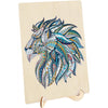 Puzzle Master Lion 2 Wooden Jigsaw Puzzle 124pc