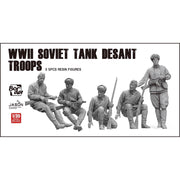 Border Model BR0041/35 WWII Soviet Tank Desant Troops