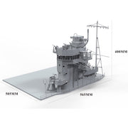 Border Model BS002 1/35 Akagi Bridge W/ Flight Deck Battle of Pearl Harbor