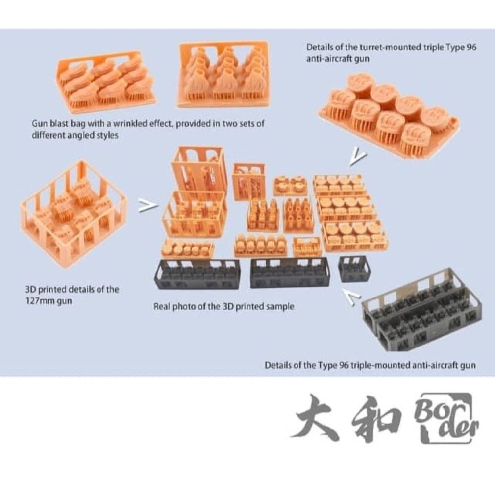 Border Model BS004 1/350 Yamato April 7 1945