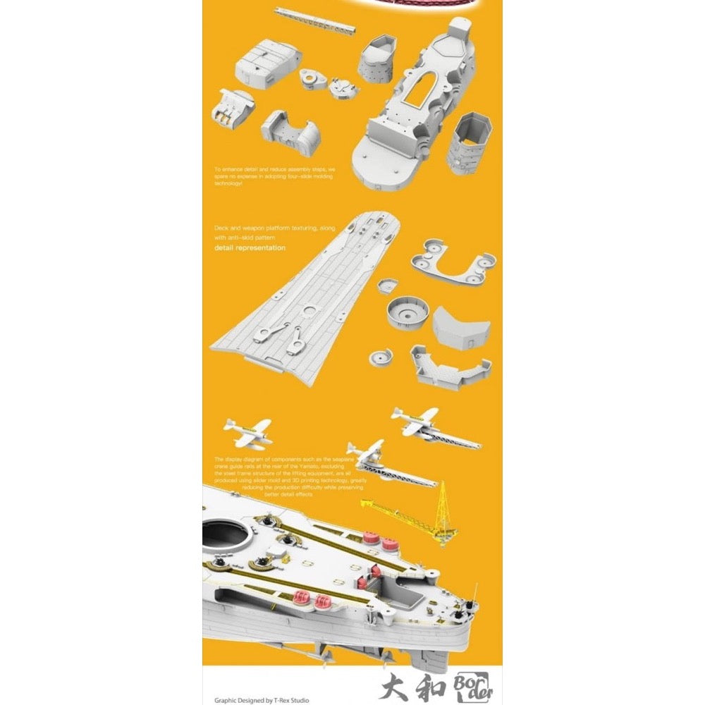 Border Model BS004 1/350 Yamato April 7 1945