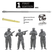 Border Model BT024 1/35 Sd.Kfz. 164 Nashorn Early/Command w/4 figures