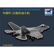 Bronco CK14431 1/144 Chinese J-31 Stealth Fighter Diecast Model