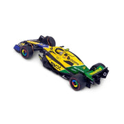 Bburago 01896 1/43 2024 McLaren F1 Senna Livery Driver No.81 Piastri with Helmet