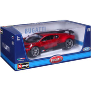 Bburago 11045 1/18 2018 Bugatti Divo Metallic Assorted Colours