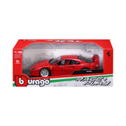 Bburago 1/18 Ferrari Race & Play 1987 F-40 Rosso Corsa