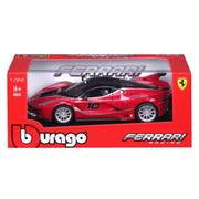 Bburago 1/24 Ferrari Racing 2015 FXX K Metallic Red
