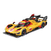 Bburago 1/24 Ferrari Racing 2024 499P Hypercar AF Corse Team No.83 Yellow